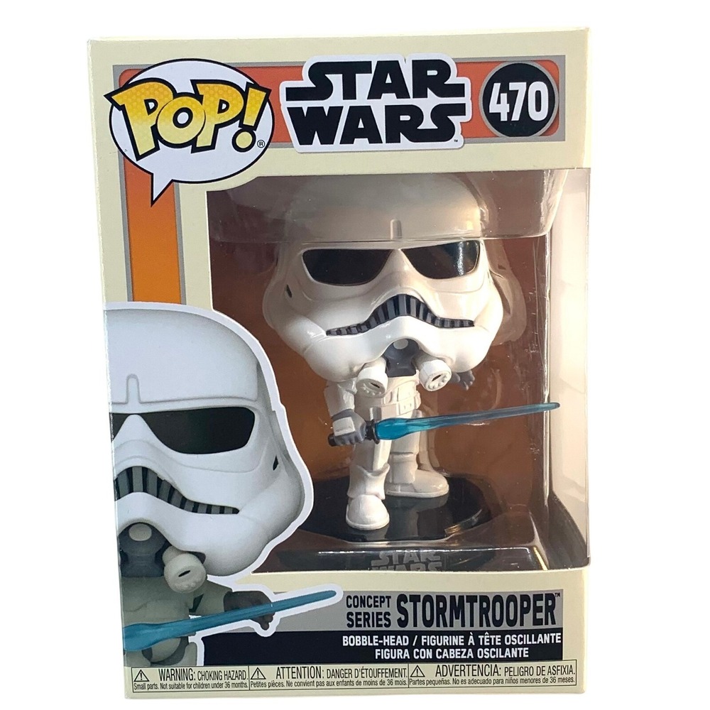 Funko Pop Star‎ Wars Concept Series Stormtrooper 470 Bobble Head Figure